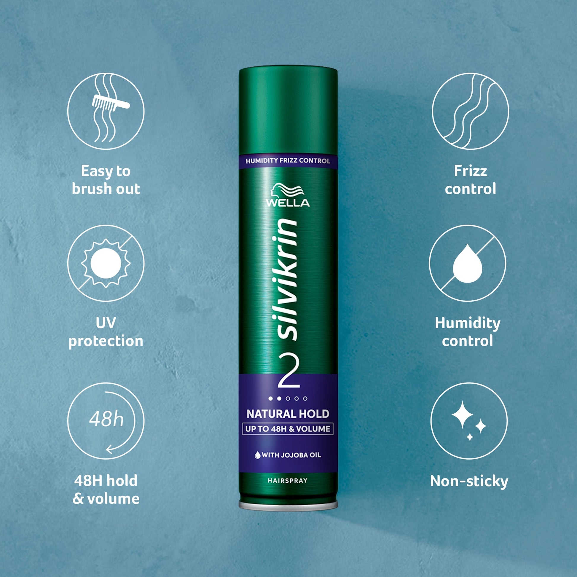 Silvikrin Natural Hair Spray 400Ml — image 2