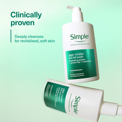 Simple Age Resist+ Cleanser 240ml — image 2
