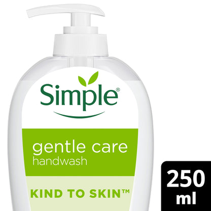 Simple Gentle Care Kind To Skin Antibacterial Handwash 250ml — image 1