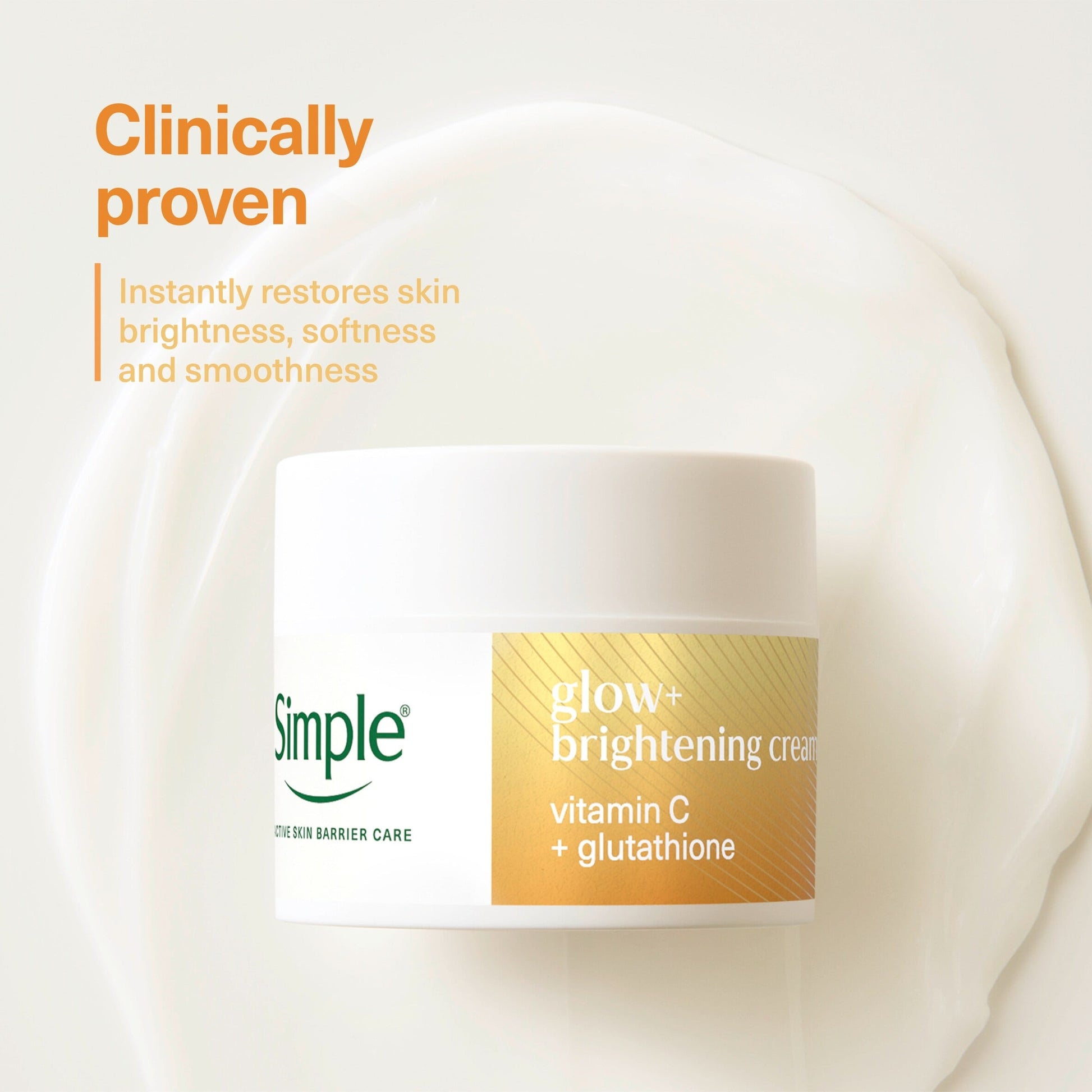 Simple Glow+ Brightening Gel Face Cream Moisturiser 50ml — image 4
