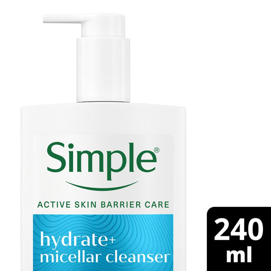 Simple Hydrate+ Micellar Gel Cleanser 240ml — image 1