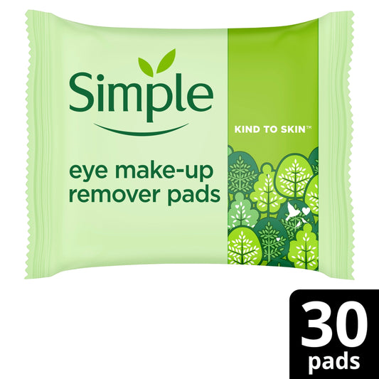Simple Kind To Eyes Eye Make-Up Remover Pads 30S — image 1