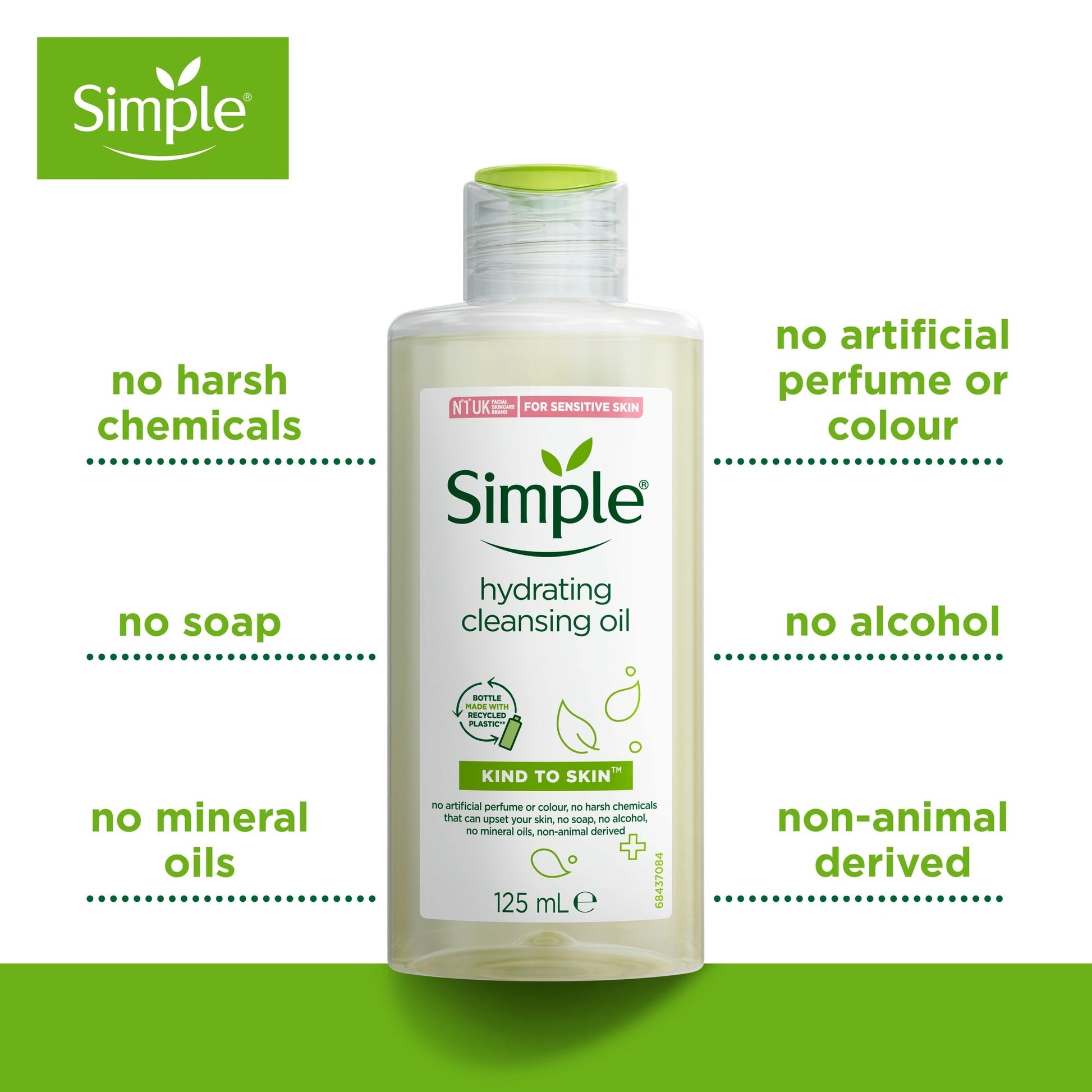 Simple Kind to Skin Hydrating Cleansing Oil 125ml — image 2