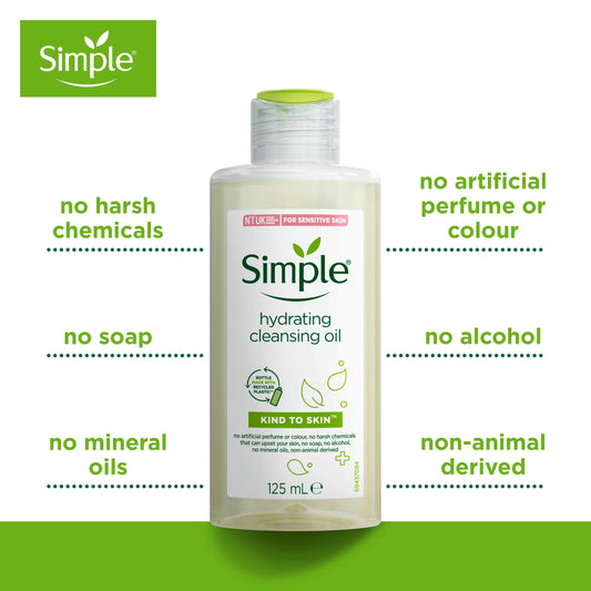 Simple Kind to Skin Hydrating Cleansing Oil 125ml — image 2