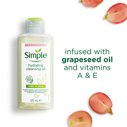 Simple Kind to Skin Hydrating Cleansing Oil 125ml — image 3