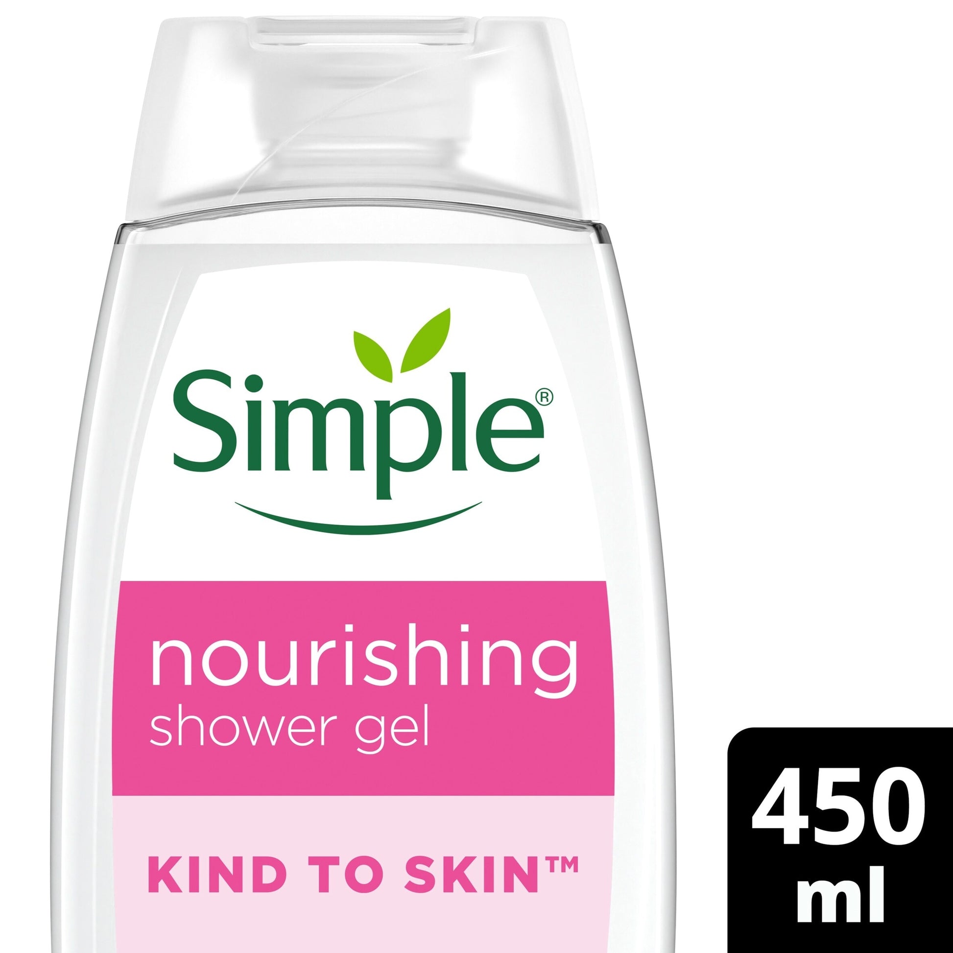 Simple Nourishing Kind To Skin Shower Cream Body Wash 450ml — image 1