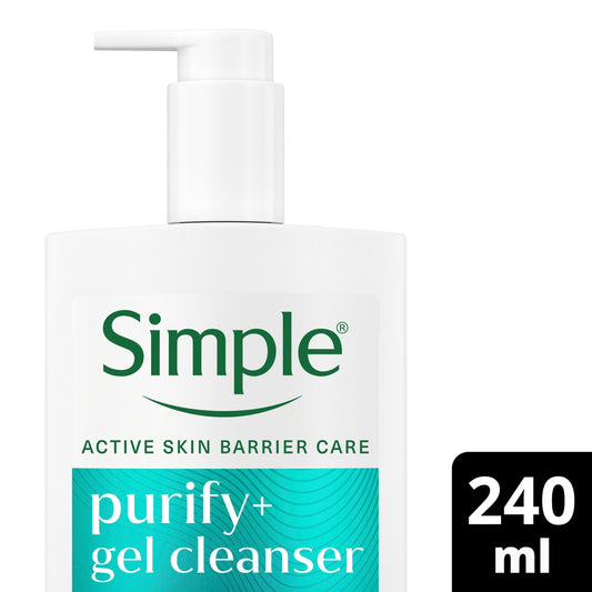 Simple Purify+ Gel Cleanser 240ml — image 1