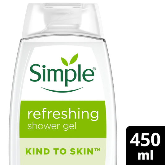 Simple Refreshing Kind To Skin Shower Gel Body Wash 450ml — image 1