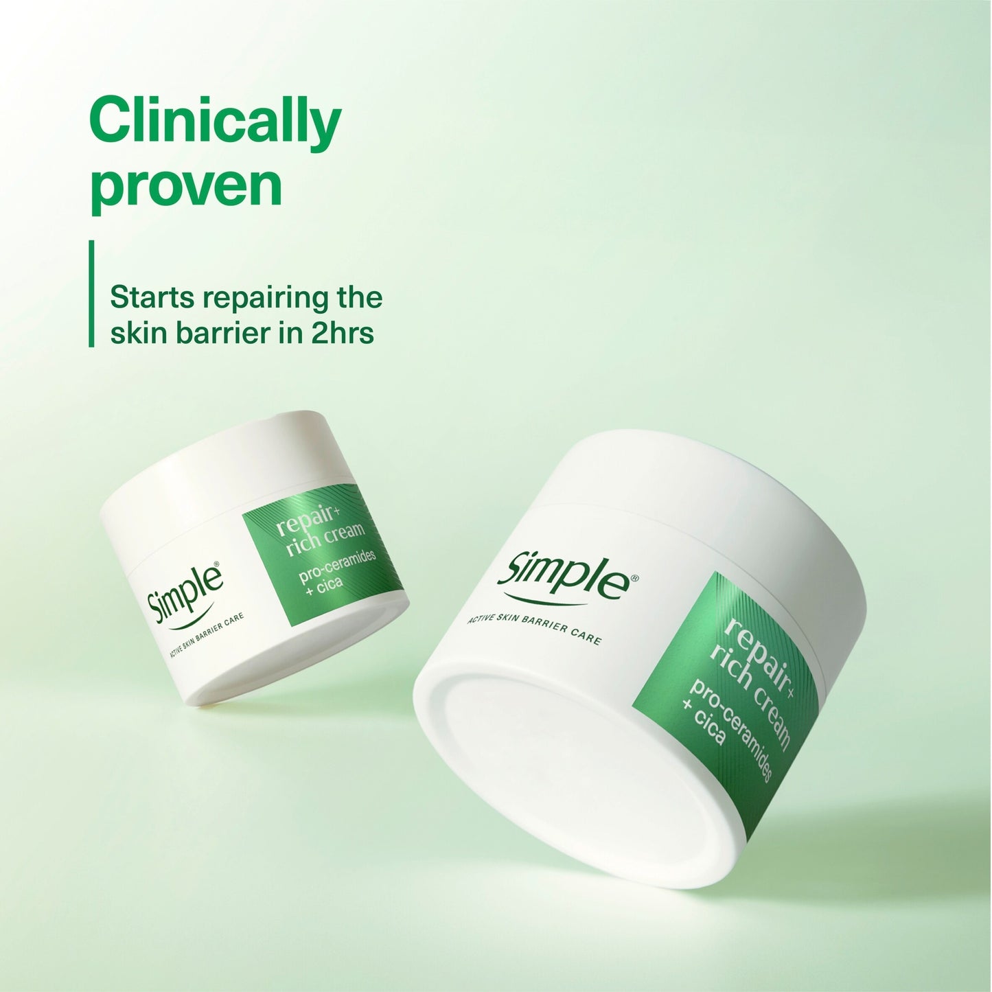 Simple Repair+ Rich Face Cream Moisturiser 50ml — image 4
