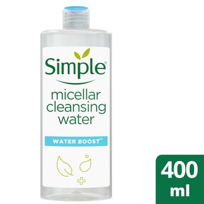 Simple Water Boost Micellar Cleansing Water 400Ml — image 1