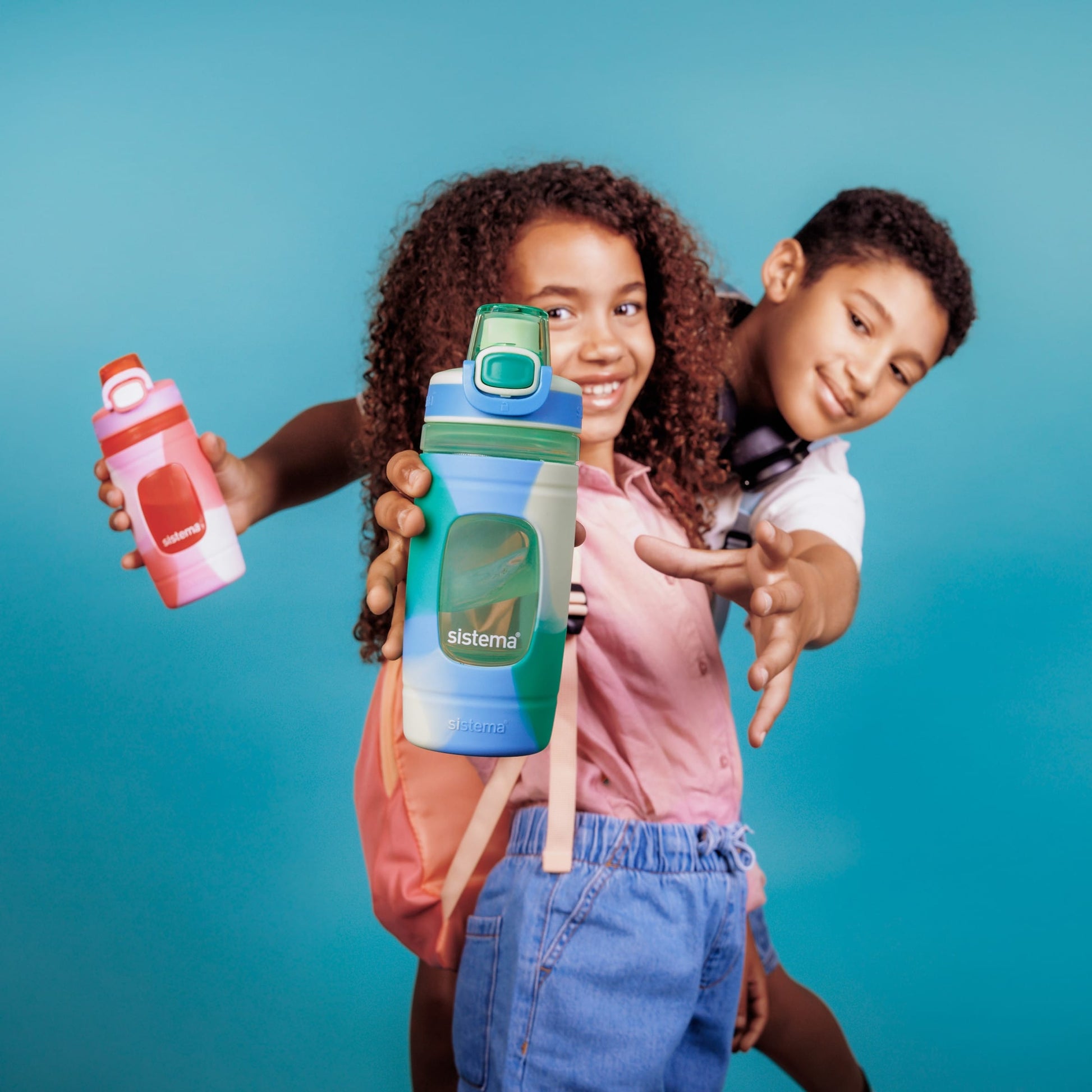 Sistema Expressions Soft Grip Water Bottle 473ml — image 3