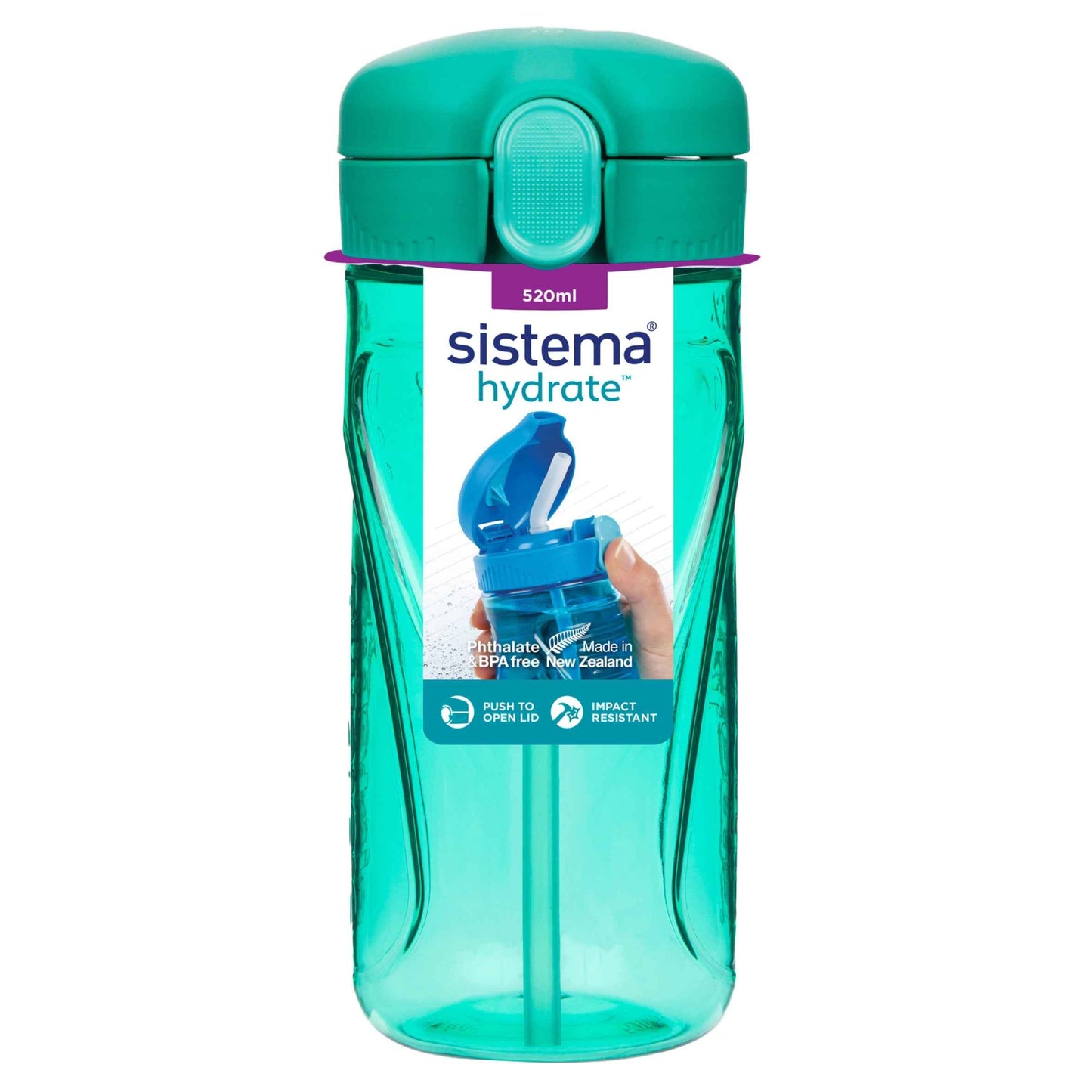Sistema Quick Flip Water Bottle 520ml