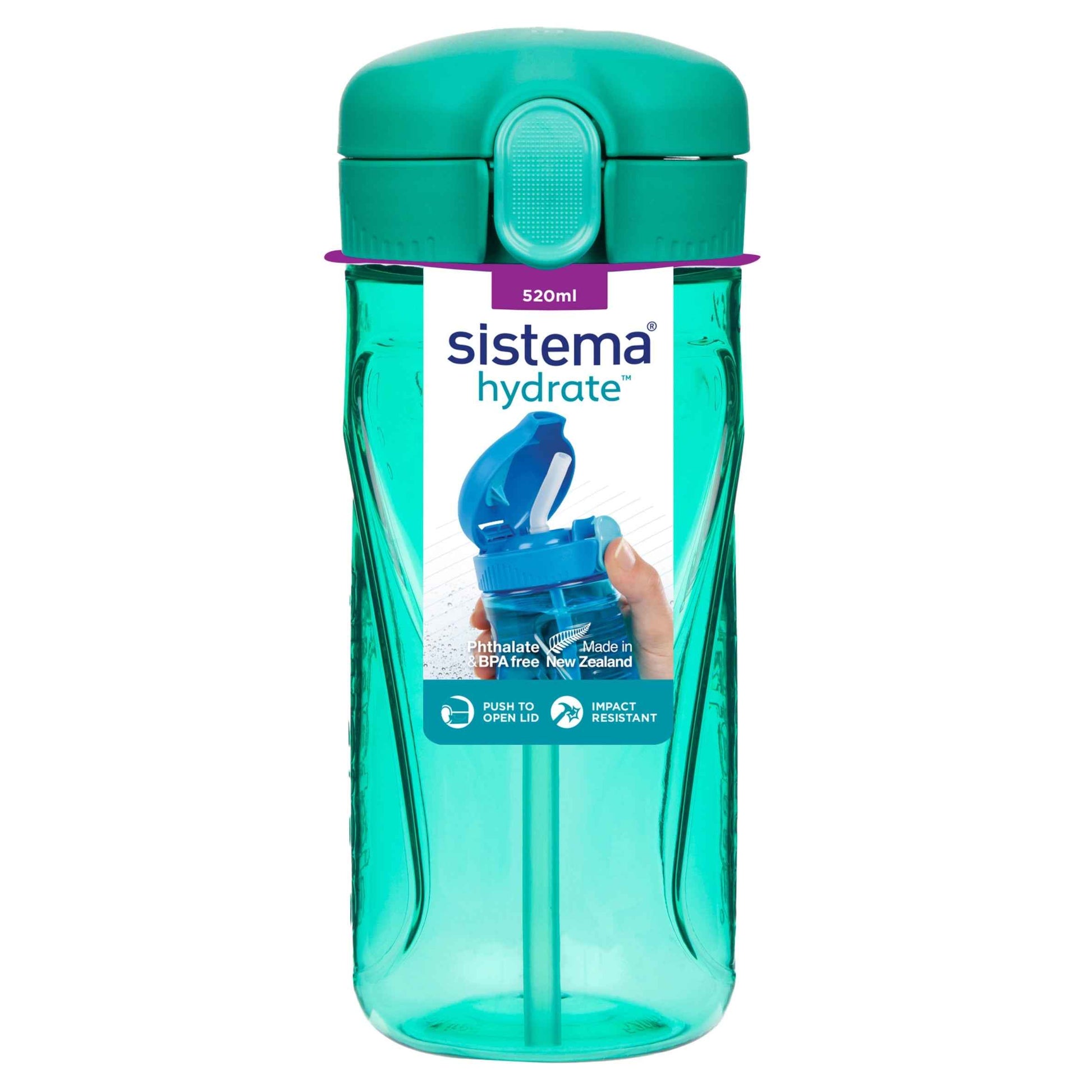 Sistema Quick Flip Water Bottle 520ml