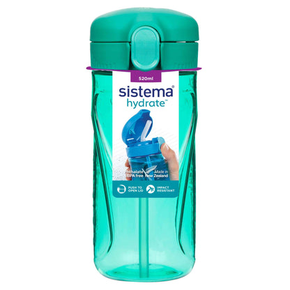 Sistema Quick Flip Water Bottle 520ml