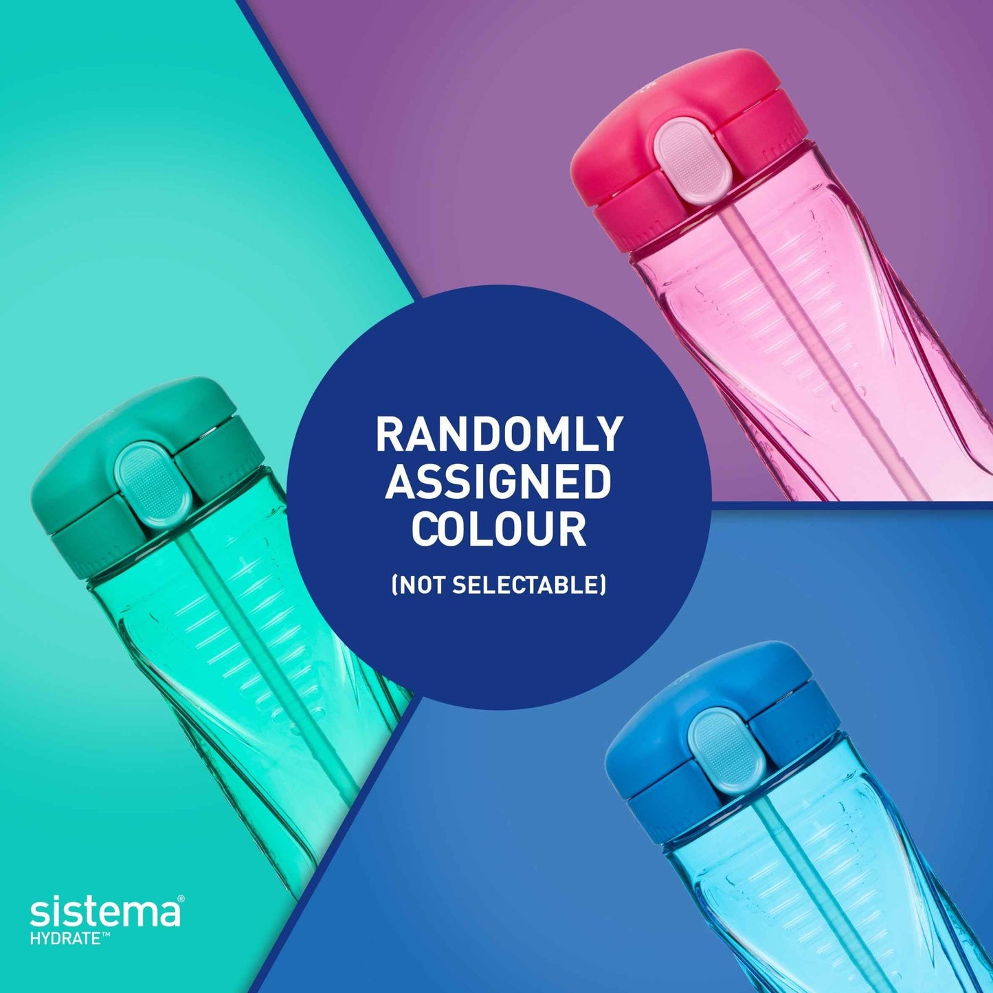 Sistema Quick Flip Water Bottle 520ml