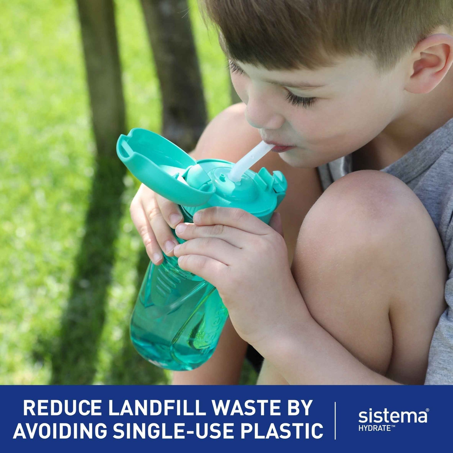 Sistema Quick Flip Water Bottle 520ml