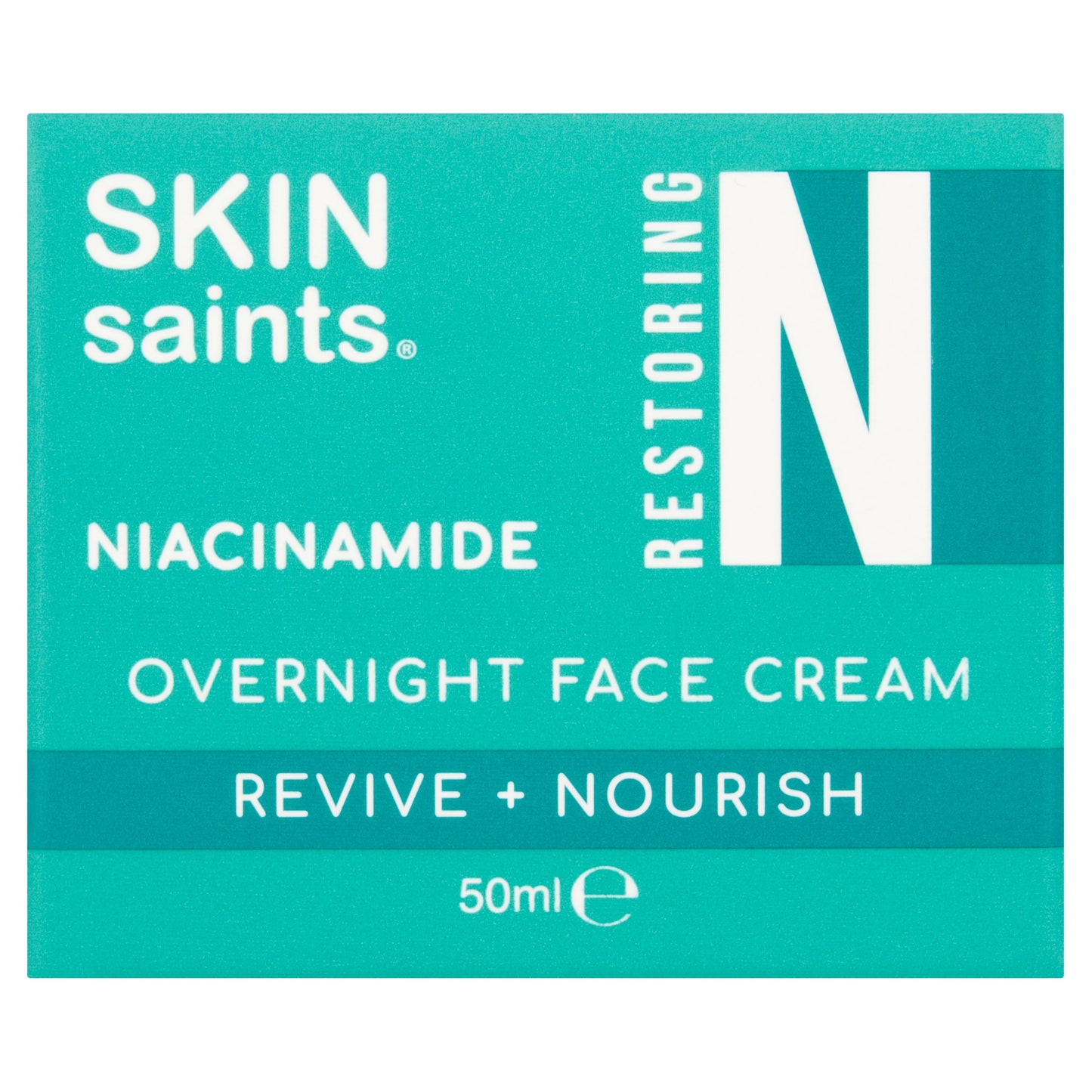 SKIN SAINTS NIACINAMIDE OVERNIGHT FACE CREAM 50ML — image 1