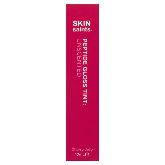 Skin Saints Peptide Gloss Tint Unscented Cherry Jelly 10ml — image 1