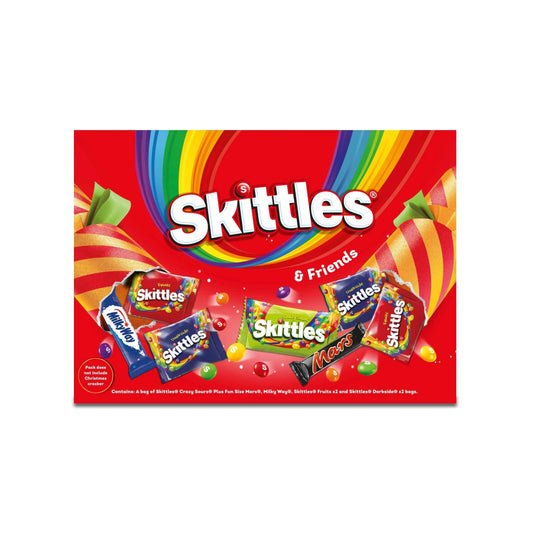 SKITTLES & Friends Medium Selection Box 144g — Great British Imports