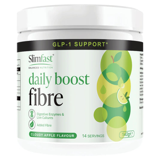 SlimFast Daily Boost Fibre Cloudy Apple Flavour 14 Servings 140g — image 1