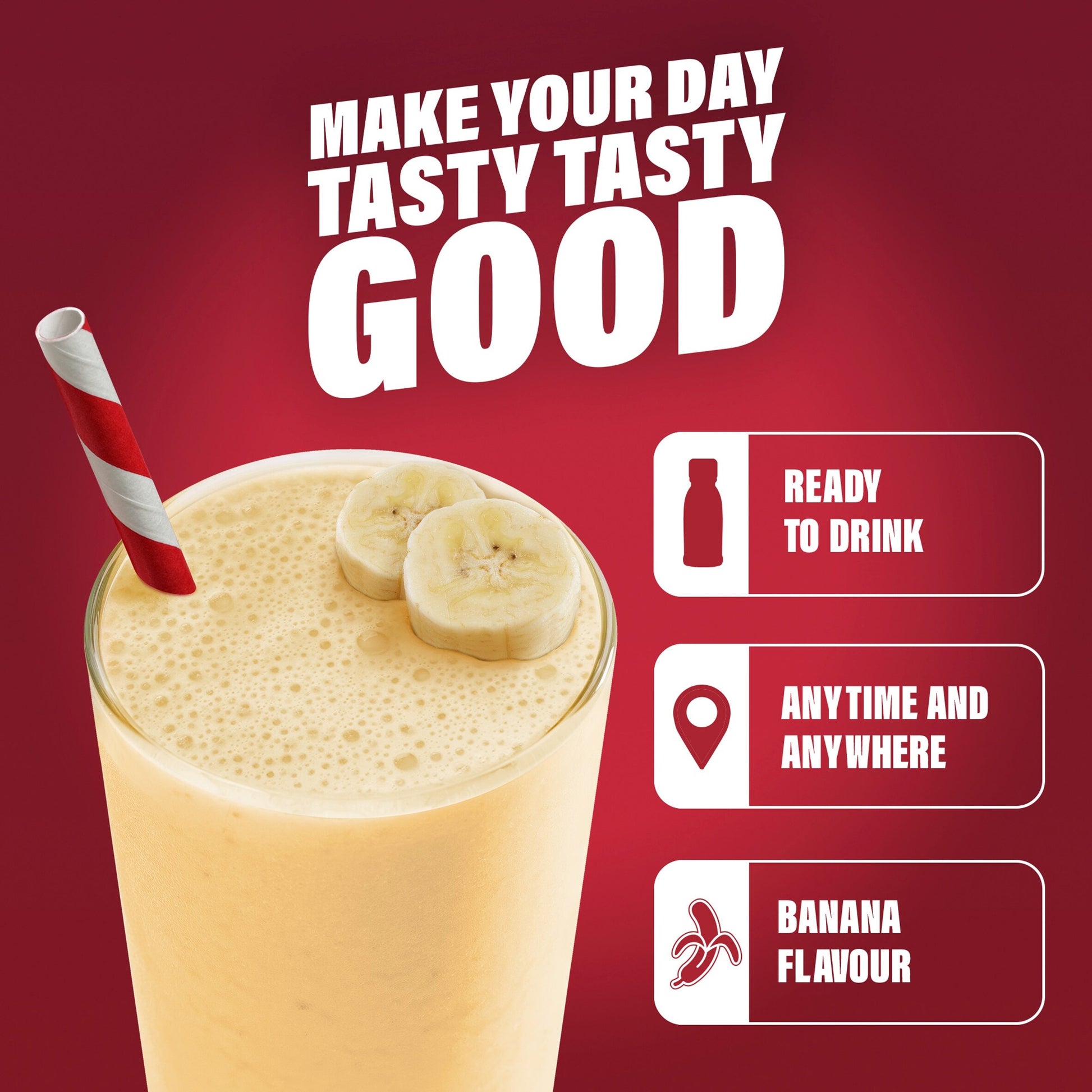 SlimFast Meal Replacement Shake - Banana Multipack 6 x 325ml — image 4