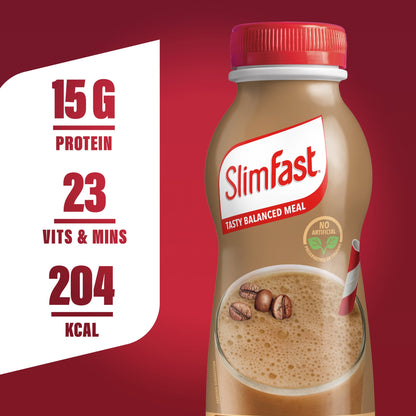 SlimFast Meal Replacement Shake - CafÃ© Latte 6 x 325ml — image 2