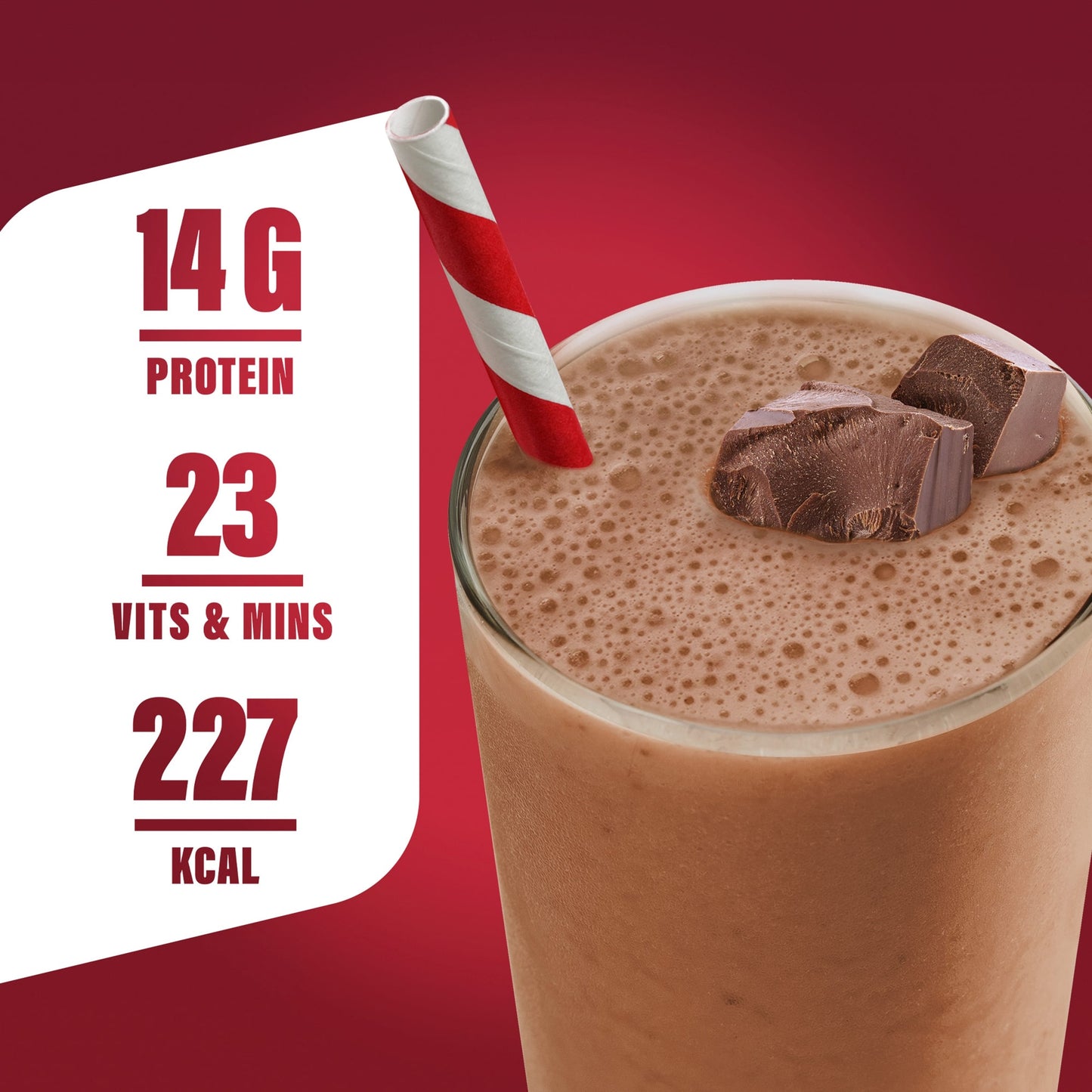 SlimFast Meal Replacement Shake Powder - Chocolate Flavour 375g — image 2