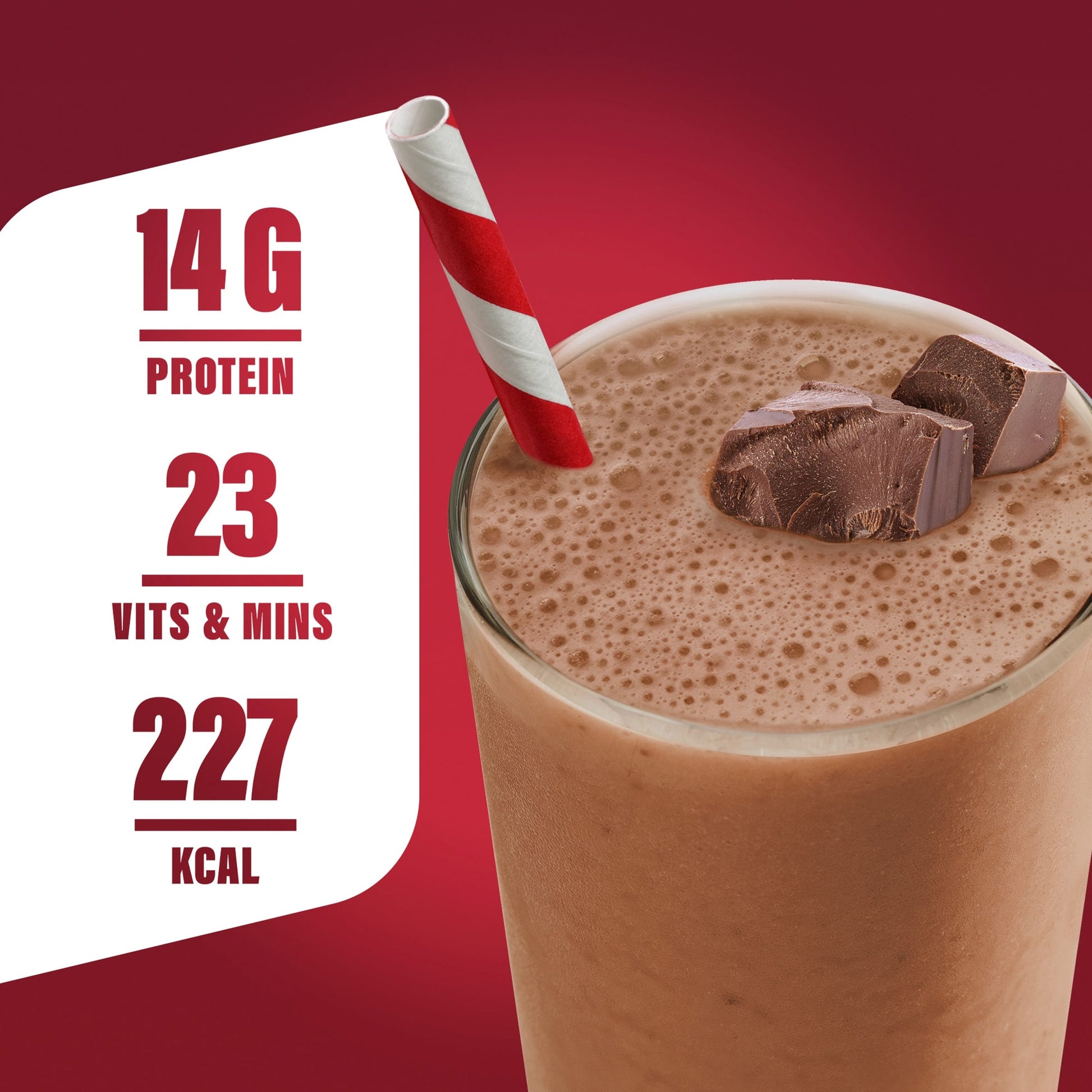 SlimFast Meal Replacement Shake Powder - Chocolate Flavour 375g — image 2