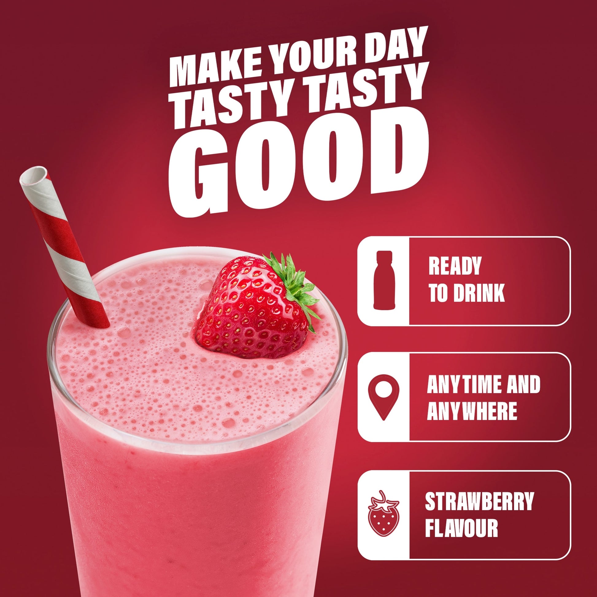 SlimFast Meal Replacement Shake - Strawberry Multipack 6 x 325ml — image 4