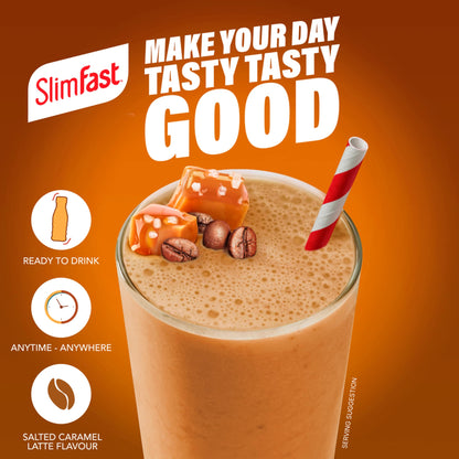 SlimFast Salted Caramel Latte 30g Protein Shake Multipack - 4 x 325ml — image 5