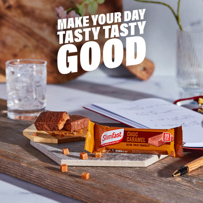 SlimFast Snack Bar - Chocolate Caramel 6 Bars 156g — image 5