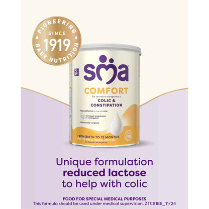 SMA Comfort Infant Baby Milk Formula Powder from Birth 800g — image 4