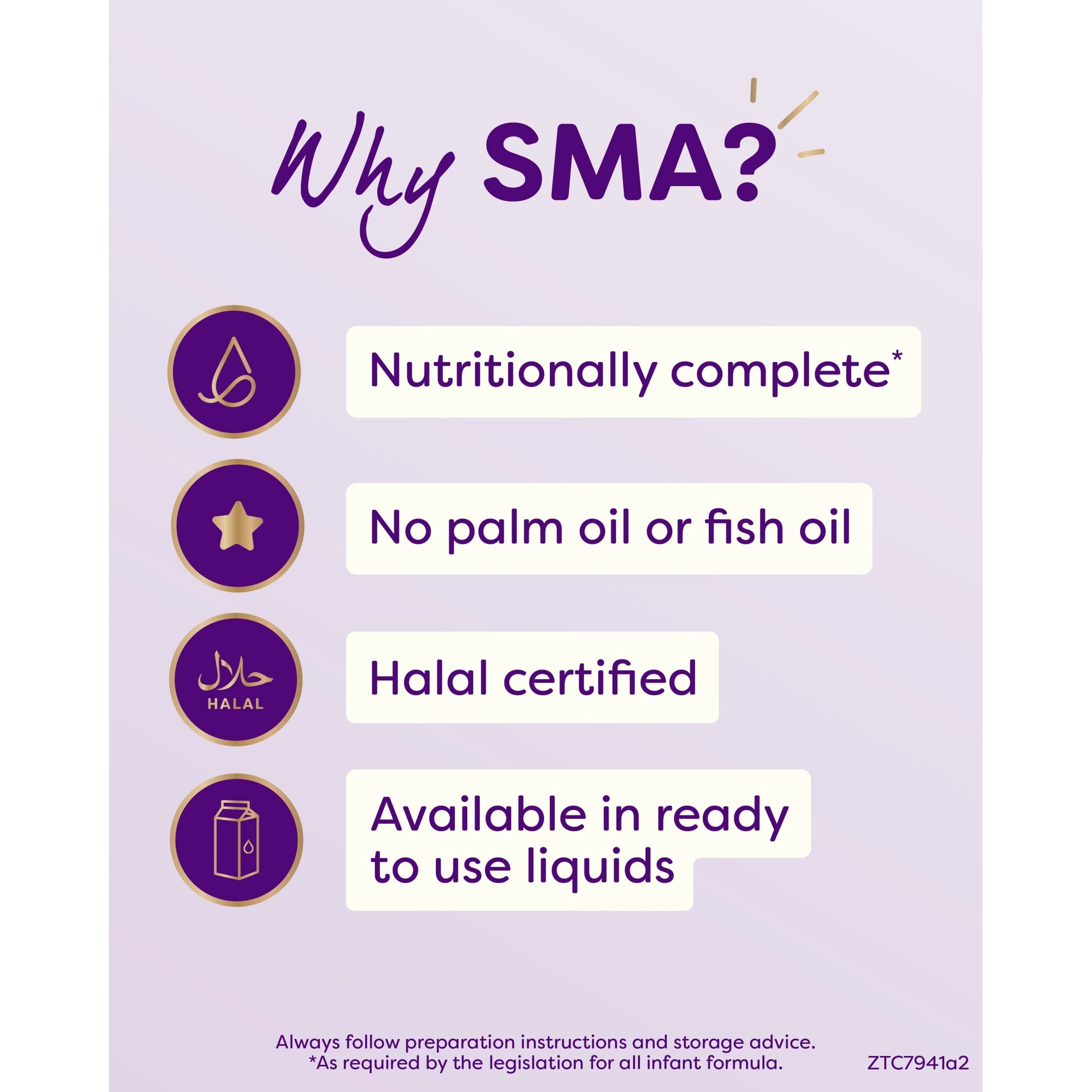 SMA First Infant Baby Milk Formula Liquid Ready to Feed from Birth 6x200ml — image 4