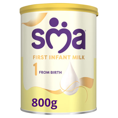 SMA First Infant Baby Milk Powder Formula From Birth 800g — image 1