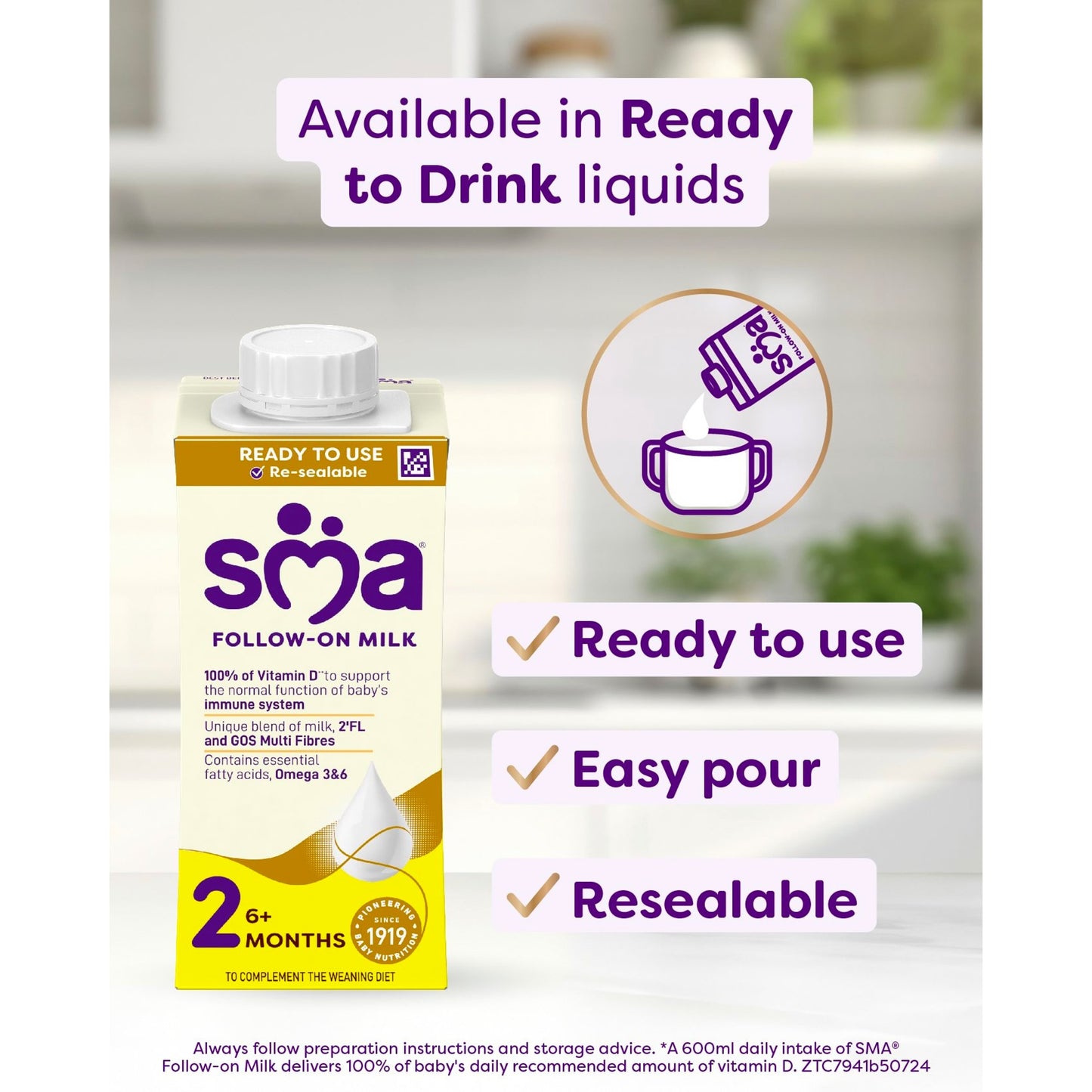 SMA Follow-On Baby Milk Powder Formula 6-12 Months 800 G — image 4