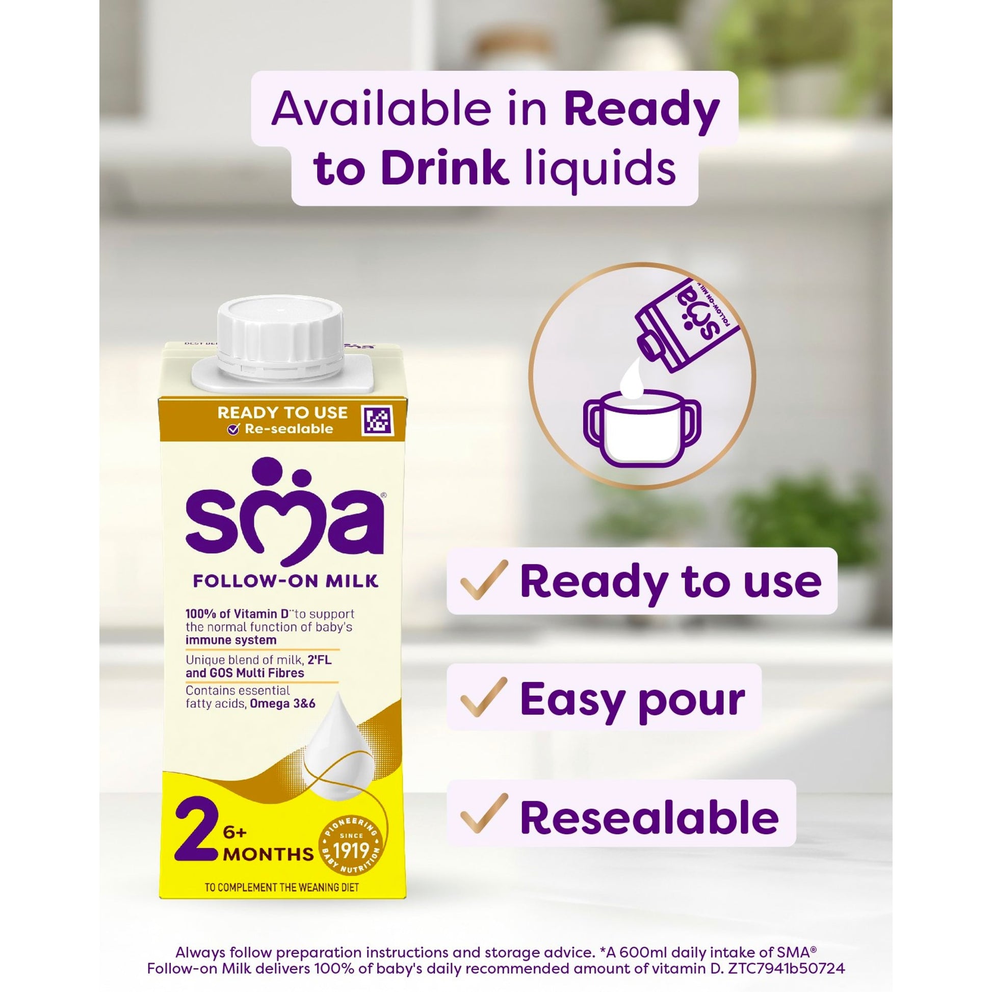 SMA Follow-On Baby Milk Powder Formula 6-12 Months 800 G — image 4