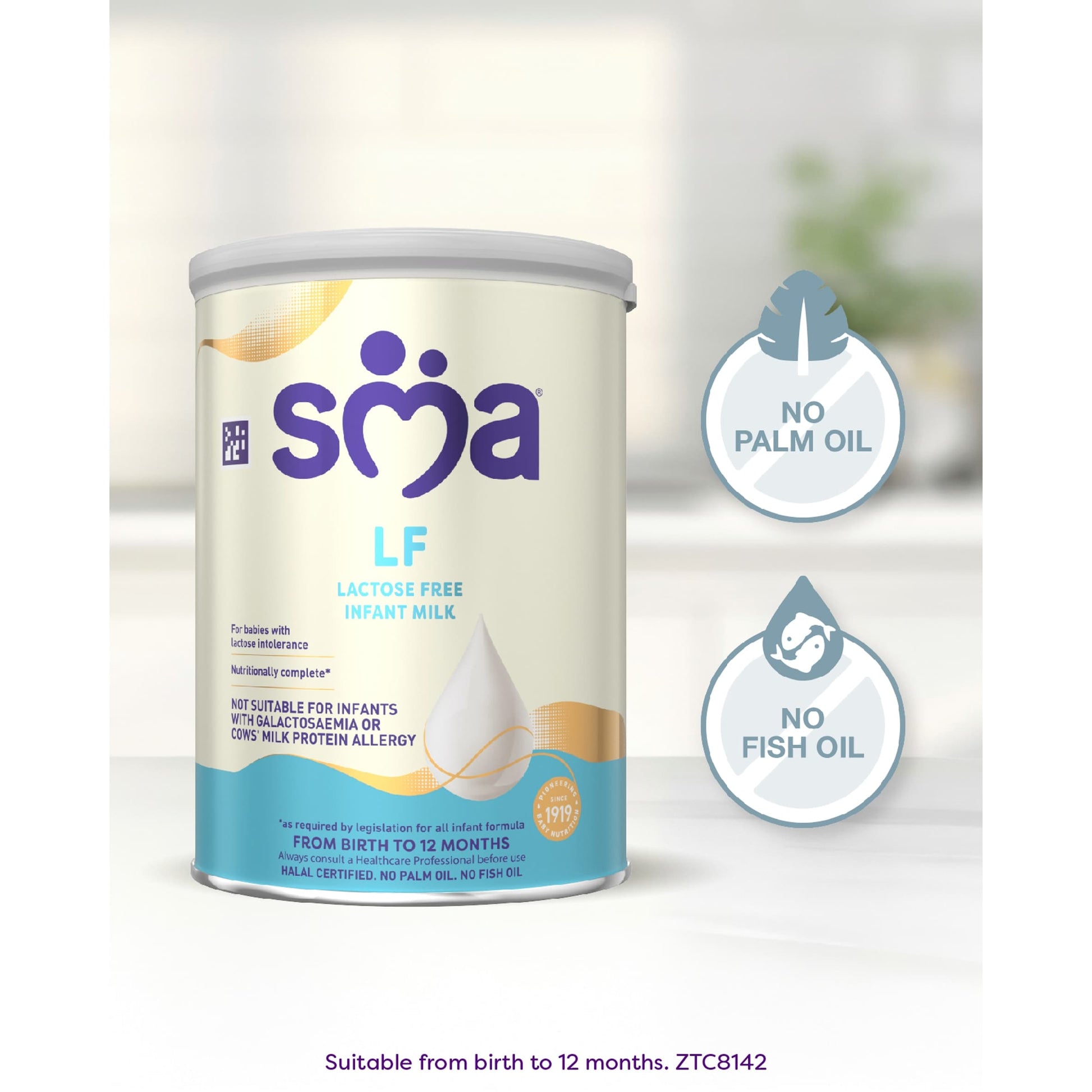SMA Lactose Free Infant Baby Milk Formula Powder from Birth 800g — image 5