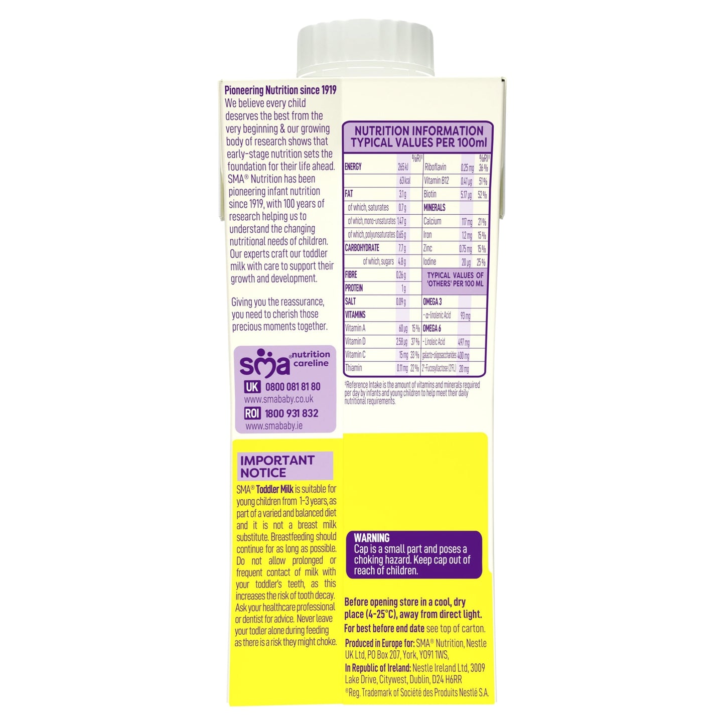SMA Toddler Milk 1-3 Years 200ml — image 2