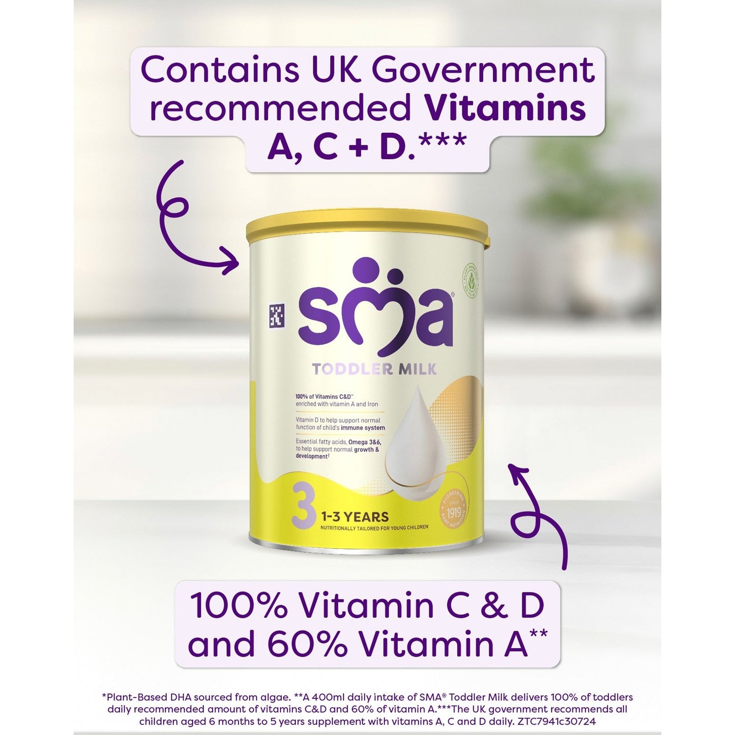 SMA Toddler Milk Powder 1-3 Years 800g — image 4