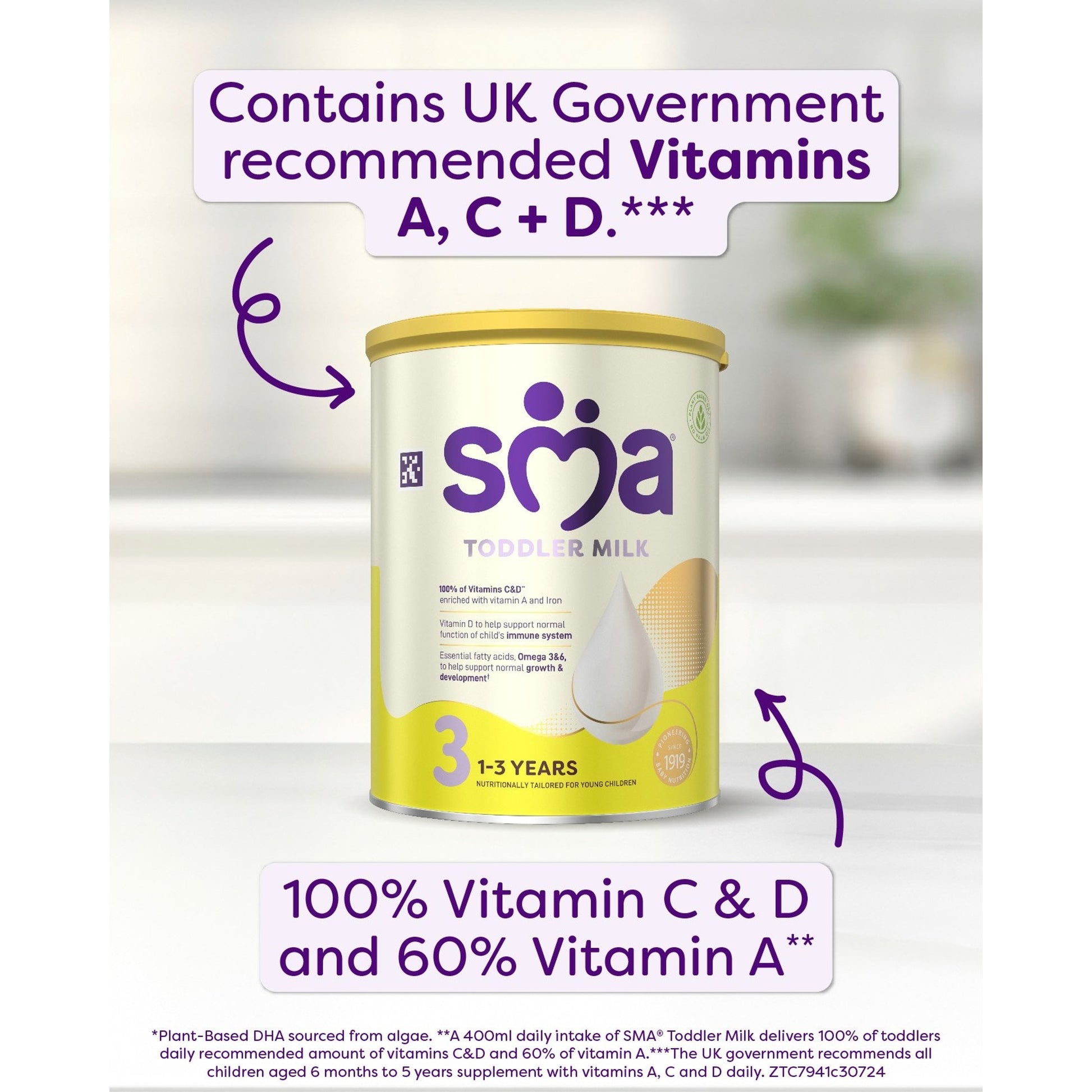 SMA Toddler Milk Powder 1-3 Years 800g — image 4