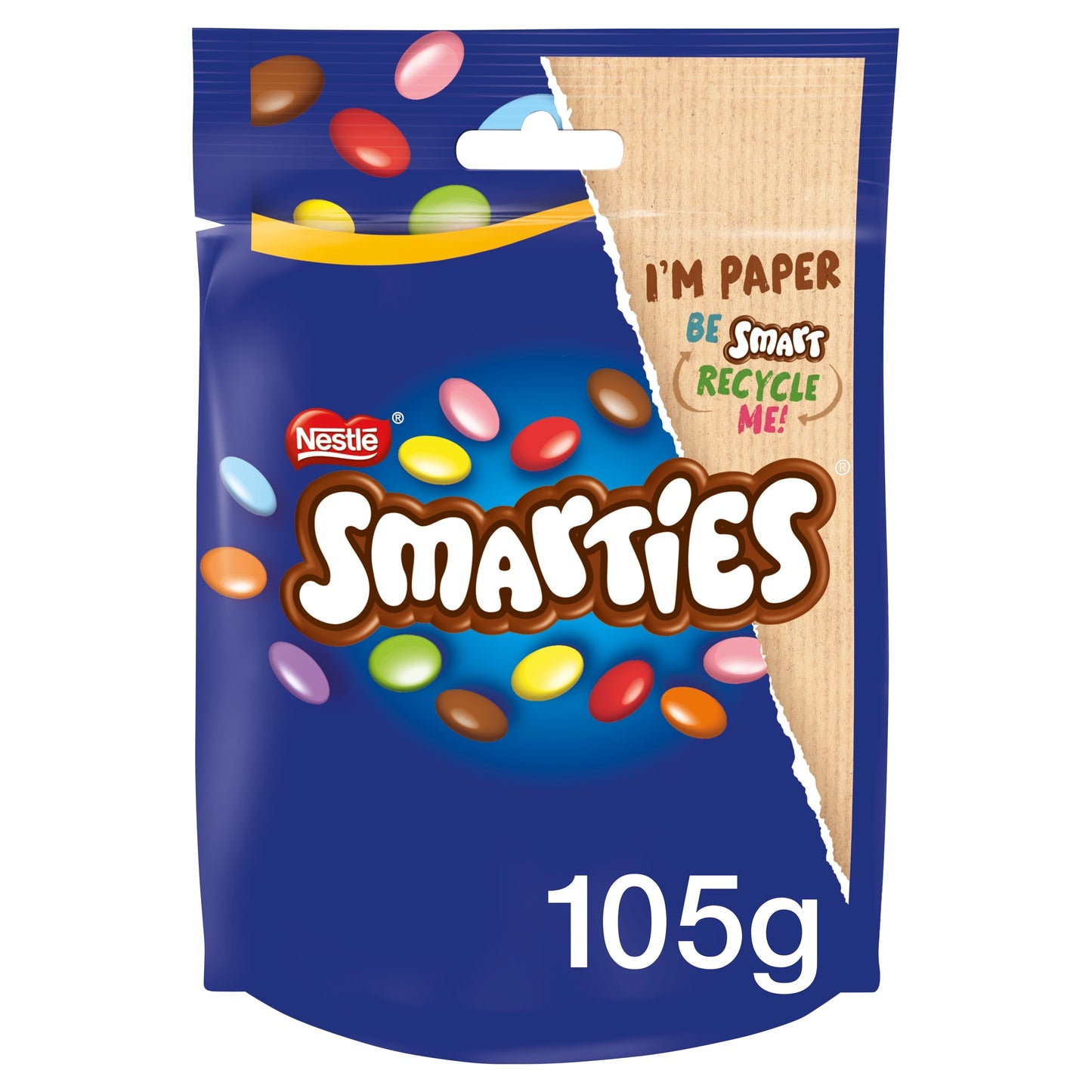 Smarties Milk Chocolate Sharing Bag 105g — image 1