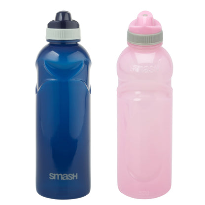 Smash Pink and Navy Stealth Water Bottle 500ml Assorted — image 1
