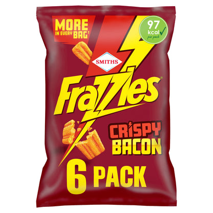 Smiths Frazzles Bacon Multipack Crisps 6 x 20g — image 2