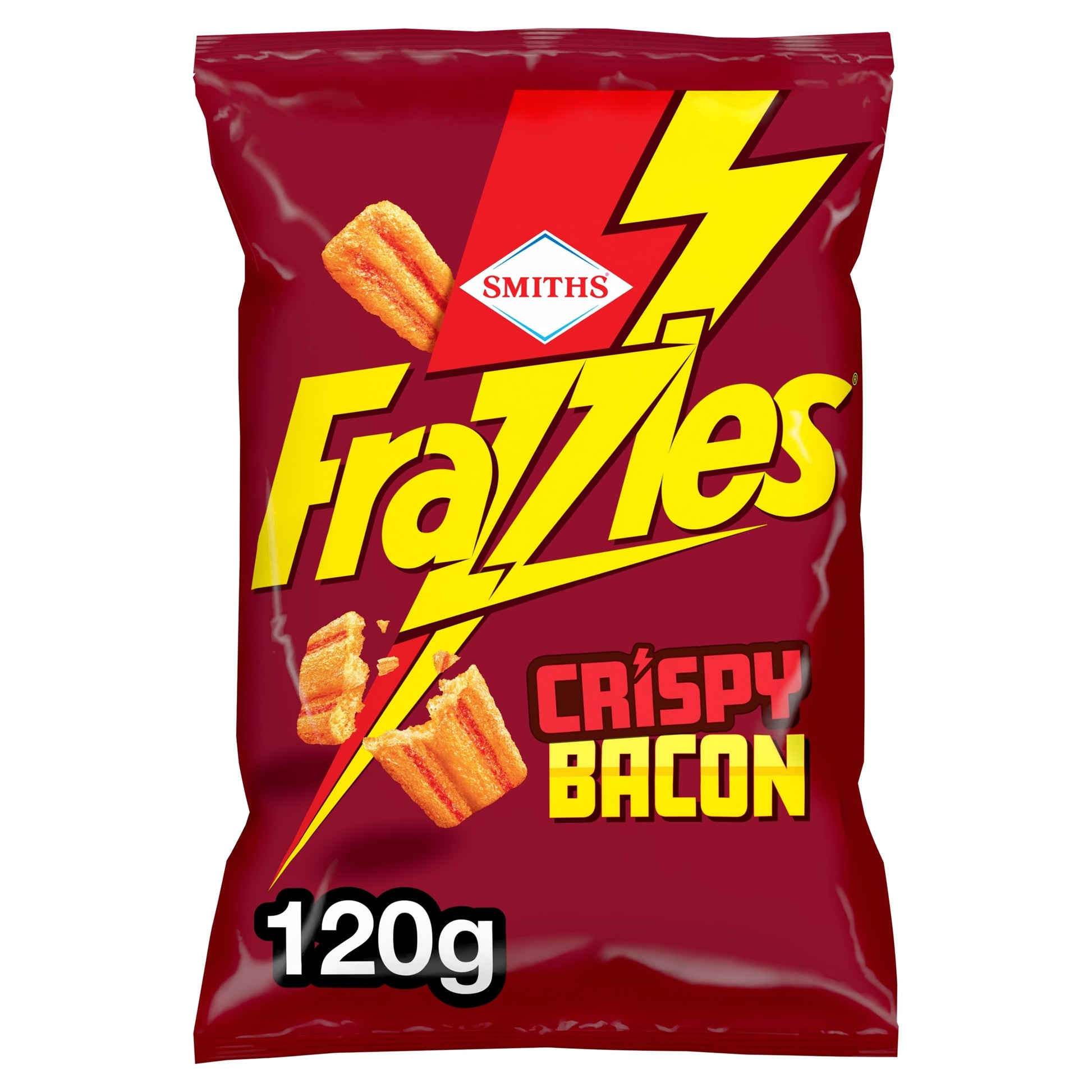Smiths Frazzles Bacon Sharing Bag Crisps 120g — image 1