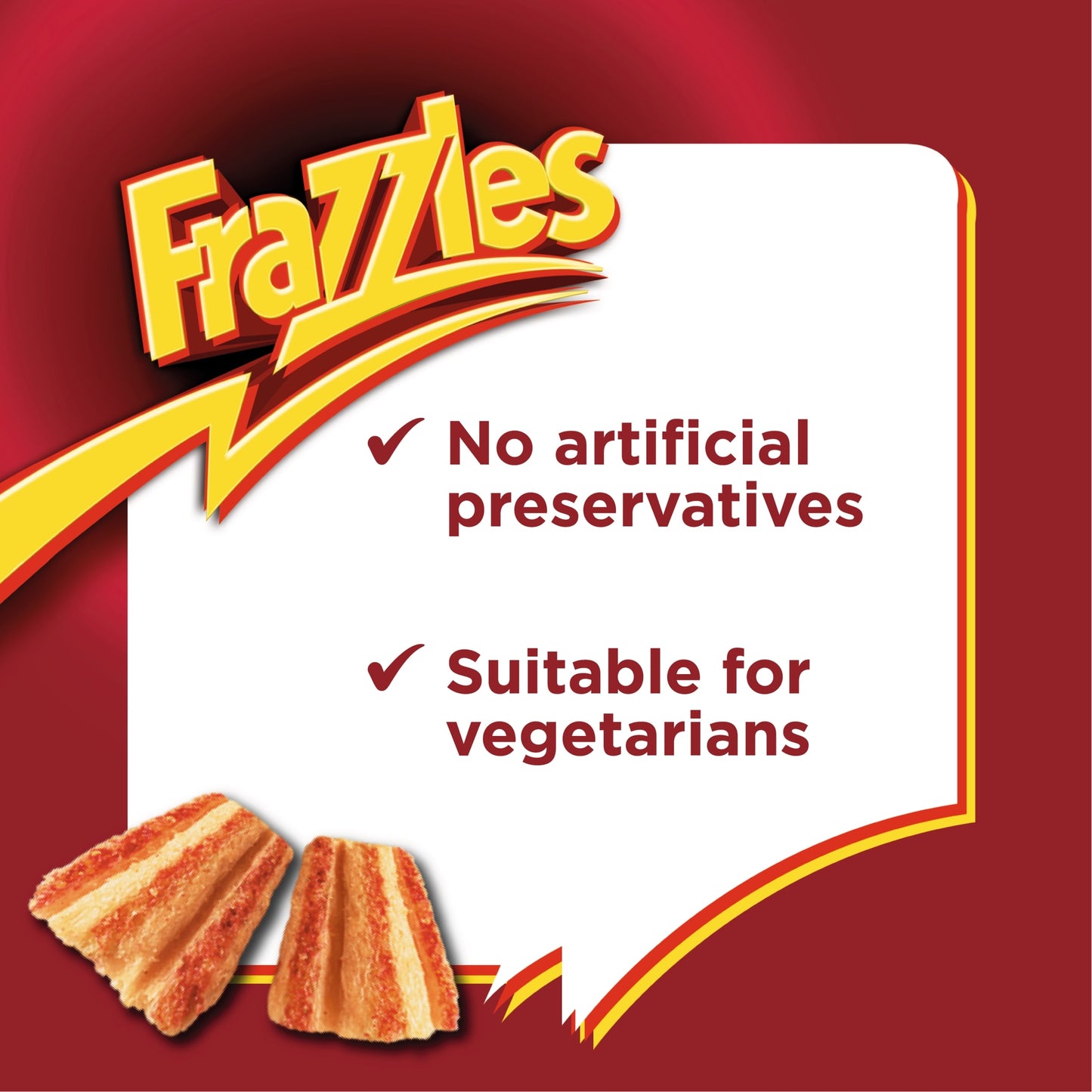 Smiths Frazzles Bacon Sharing Bag Crisps 120g — image 2
