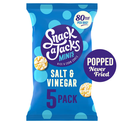 Snack a Jacks Salt & Vinegar Rice Cakes Multipack Snacks 5x19g — image 5