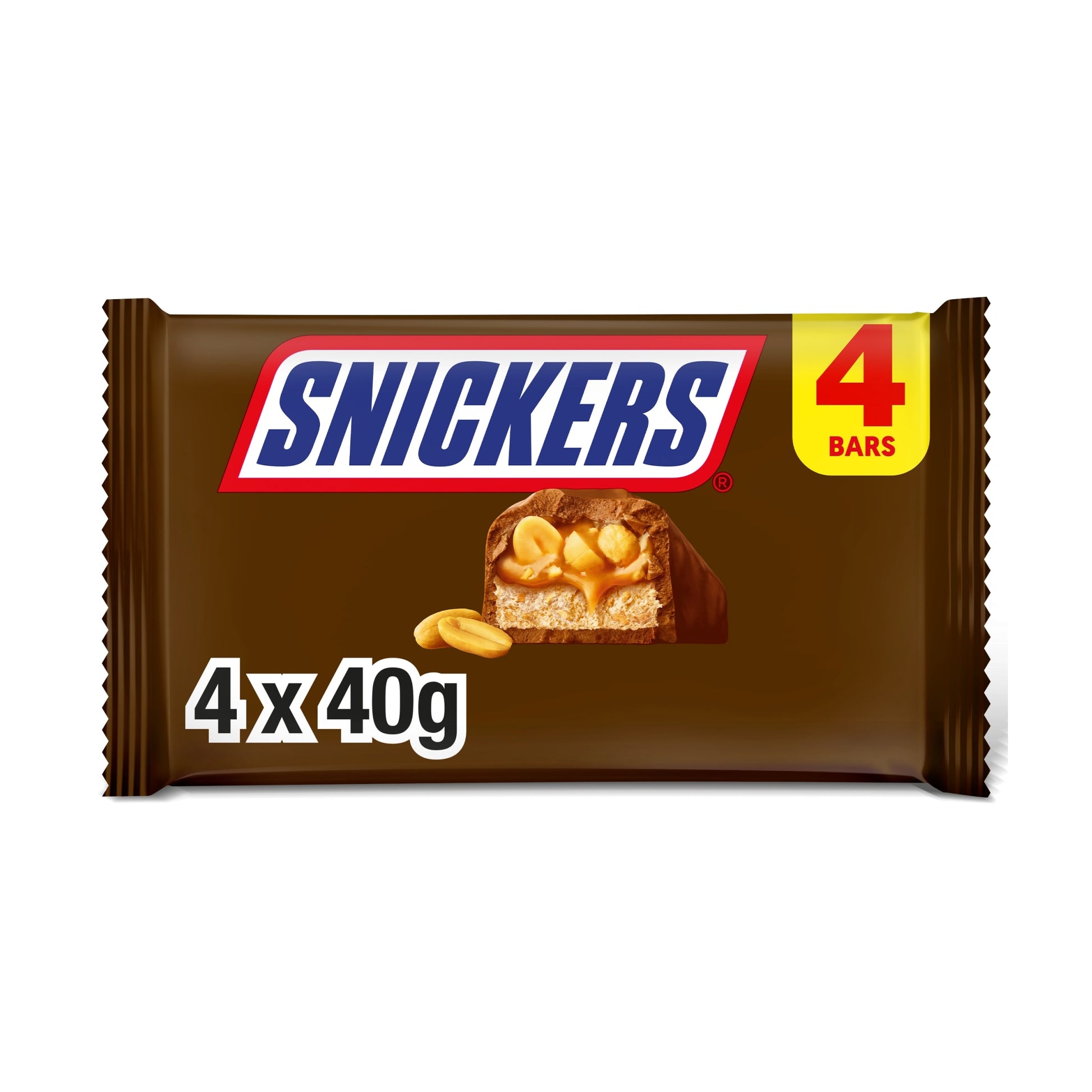 Snickers Milk Chocolate Bars 4 x 40g — image 1