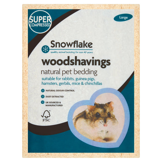 Snowflake Wood Shavings Large — image 1