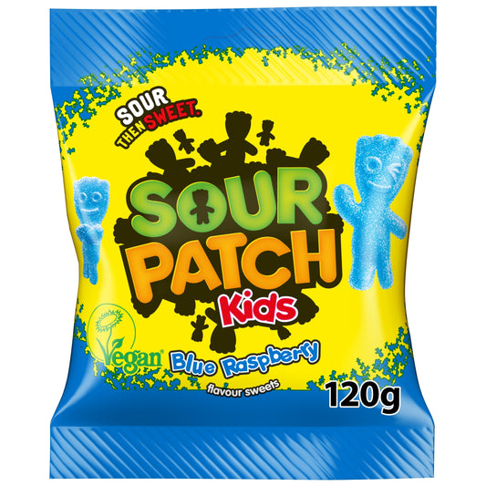 Sour Patch Kids Blue Raspberry Flavour Sweets 120G — image 1