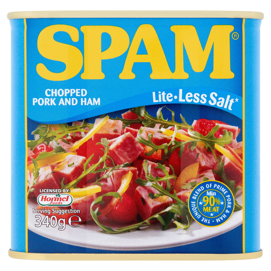 Spam Lite Chopped Pork and Ham 340g — image 1